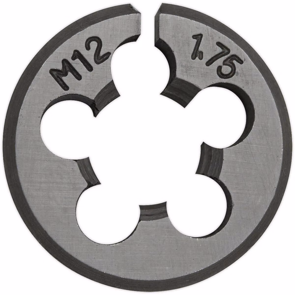 Loops M12 x 1.75mm Metric Split Die in Silver Steel with Case – 2