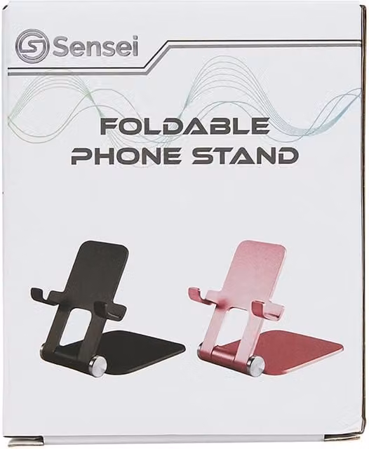 Sensei Foldable Phone Stand in Black