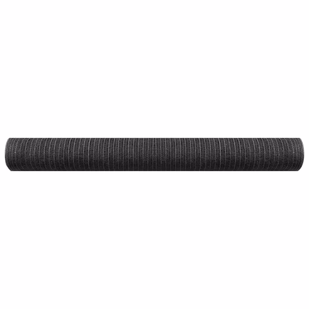 Berkfield Home Privacy Netting in Anthracite and Black, HDPE, 1.8 x 10 m – 3
