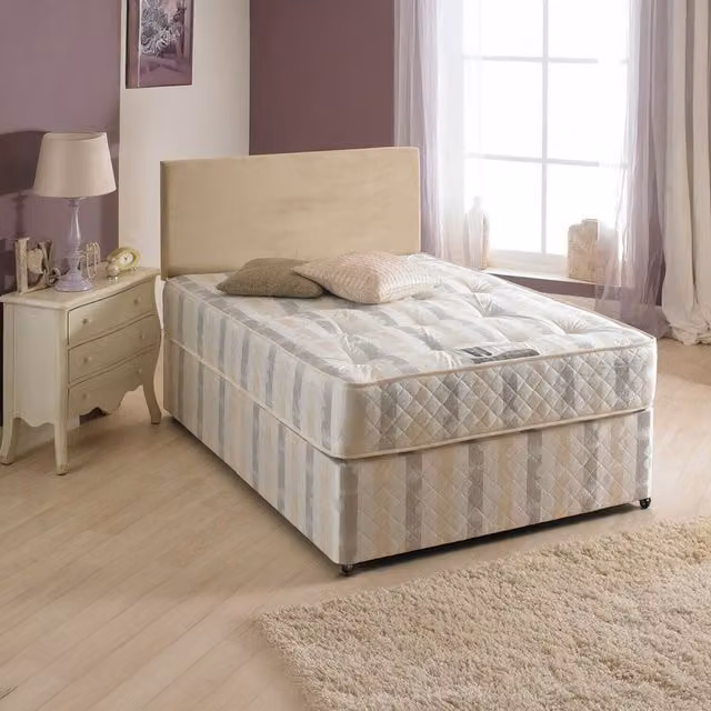 Romantica Adagio Extra Firm Mattress in White, W/D/H: 90 x 190 cm
