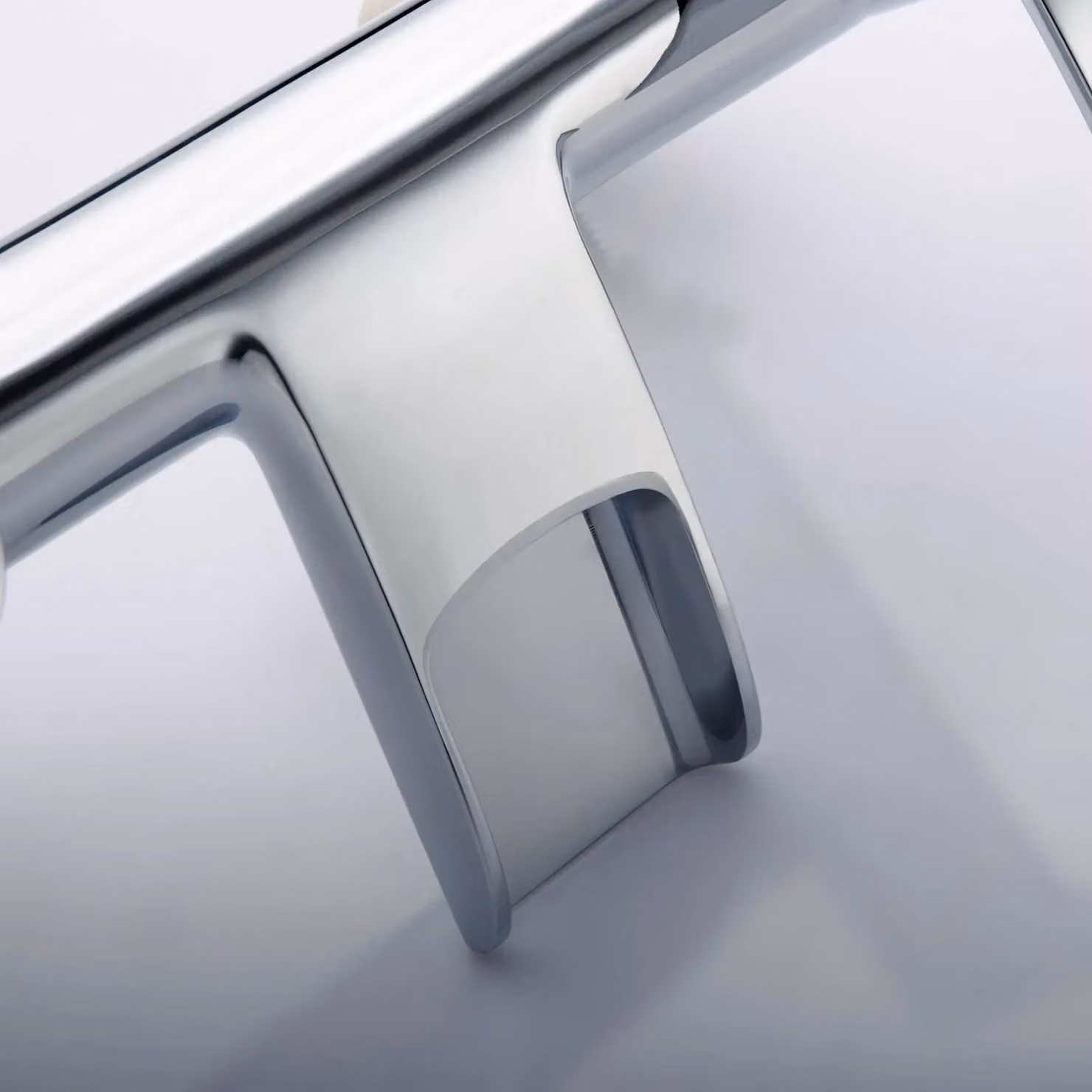 Nes Home Virgo Waterfall Bath Filler Tap in Chrome and Silver Solid Brass – 2