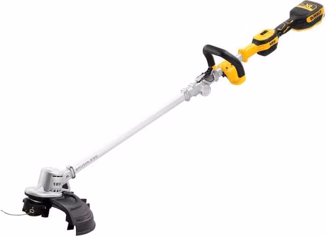 DEWALT DCMST561P1 XR Brushless 18V Cordless String Trimmer with 5.0Ah Battery and Charger, Yellow