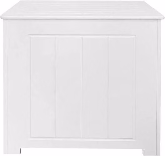 PAWNORA White Freestanding Bathroom Storage Unit and Laundry Cabinet