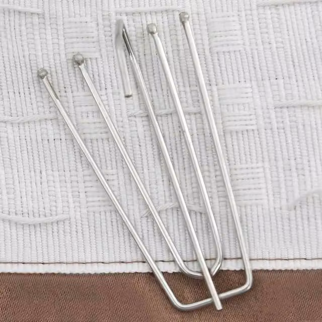 Berkfield Linen-Look Blackout Curtains with Hooks, 2 Pack, Dark Brown, W: 140 cm, H: 225 cm