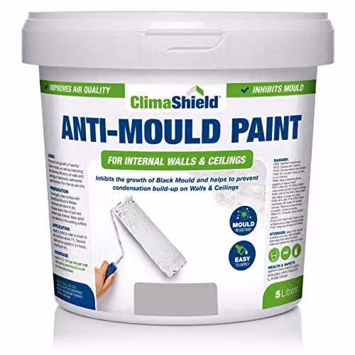 ClimaShield Anti Mould Paint in Pale Slate, 5L – 1