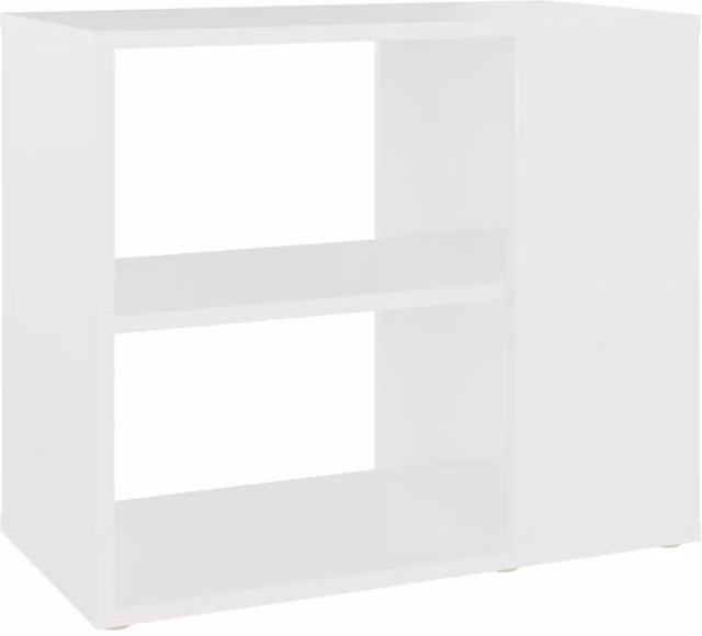 Berkfield Home White Side Cabinet in MDF, W/D/H: 60 x 30 x 50 cm – 1