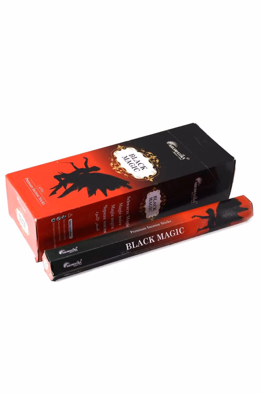 KDMD Aromatika Black Magic Mystical Fragrance Charcoal-Free Hex Incense Sticks in Brown and Black – 2