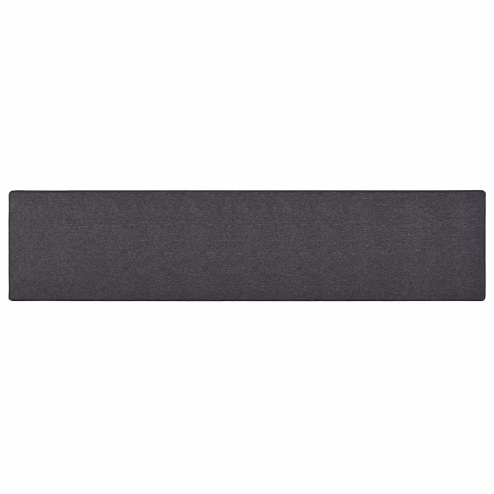 Berkfield Home Anthracite Carpet Runner, Grey, W: 80 cm, L: 400 cm – 2