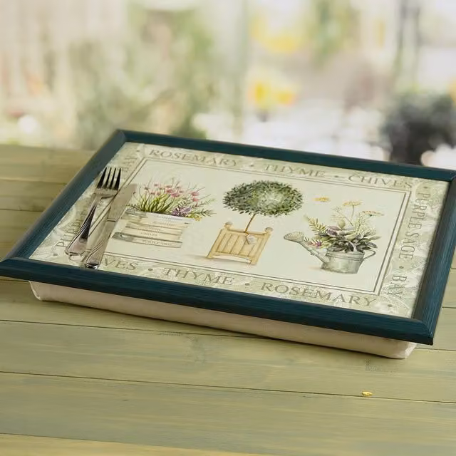 Creative Tops Topiary Lap Tray, Green, W: 44 cm, D: 34 cm
