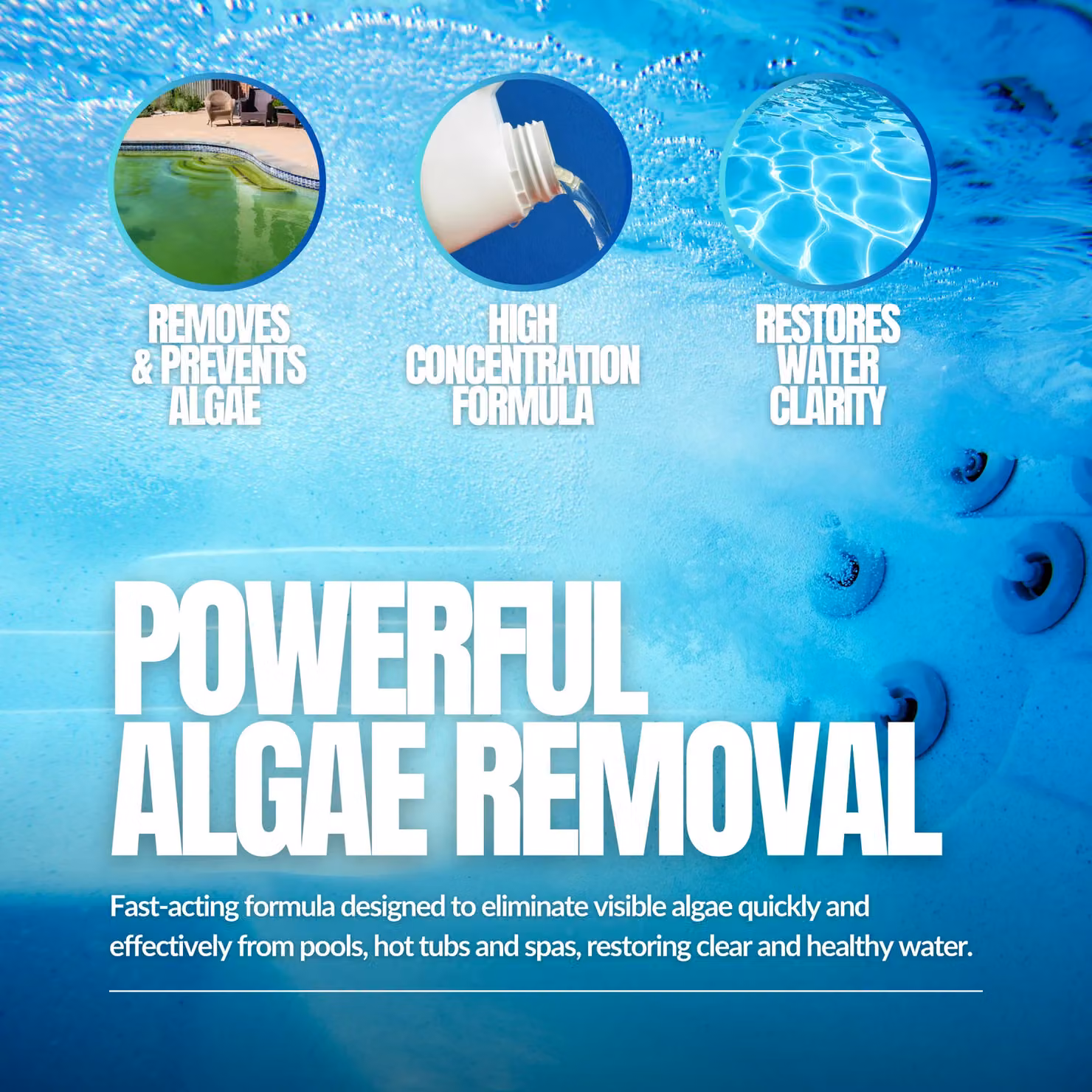 ProKleen Pool Algae Remover and Preventative Liquid, 5 l – 2