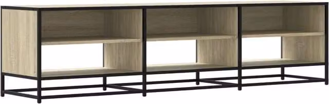 Berkfield Home Sonoma Oak TV Cabinet in Brown, W/D/H: 180 x 40 x 46 cm