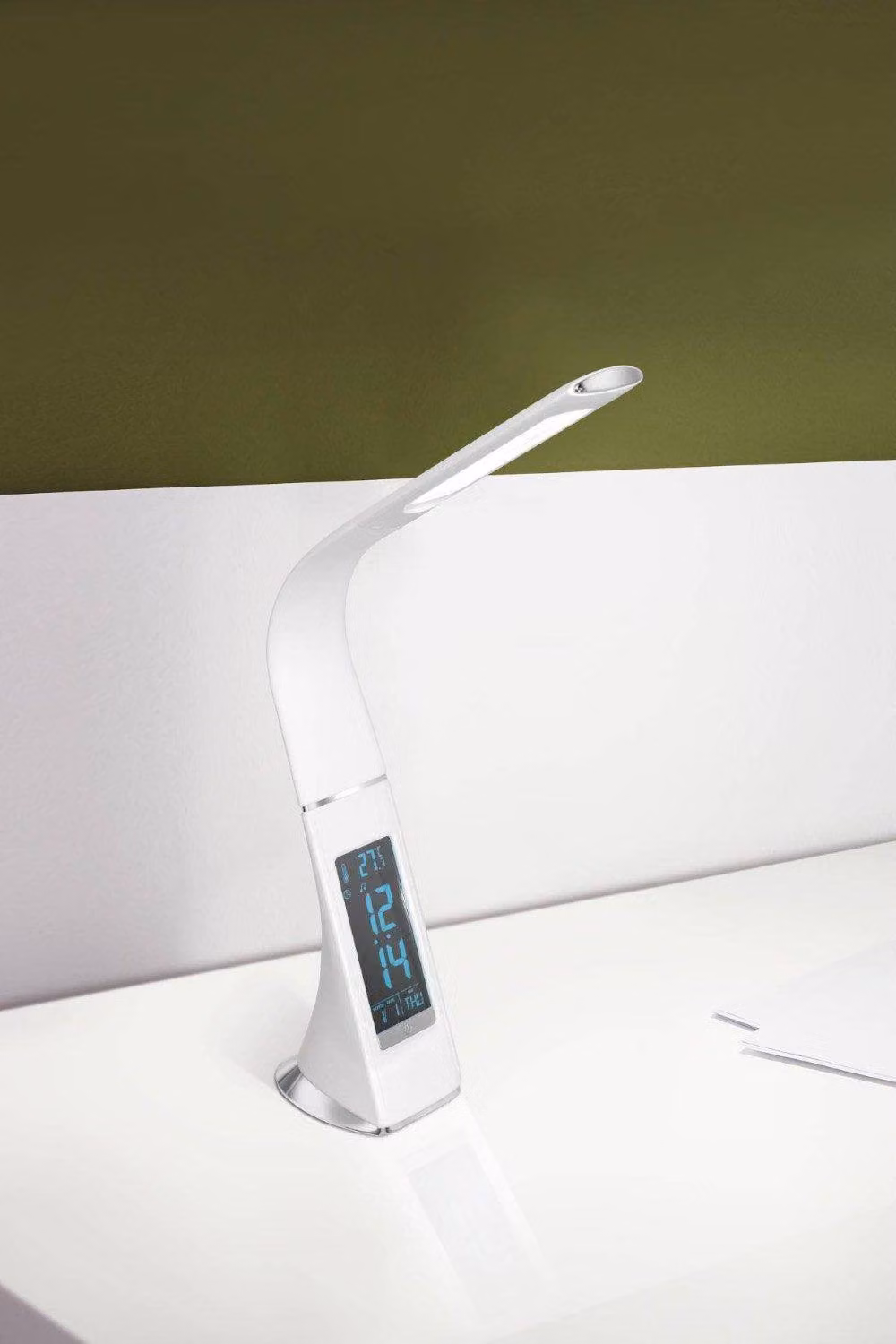 Eglo Cognoli White Plastic Touch Dimming Desk Lamp – 2