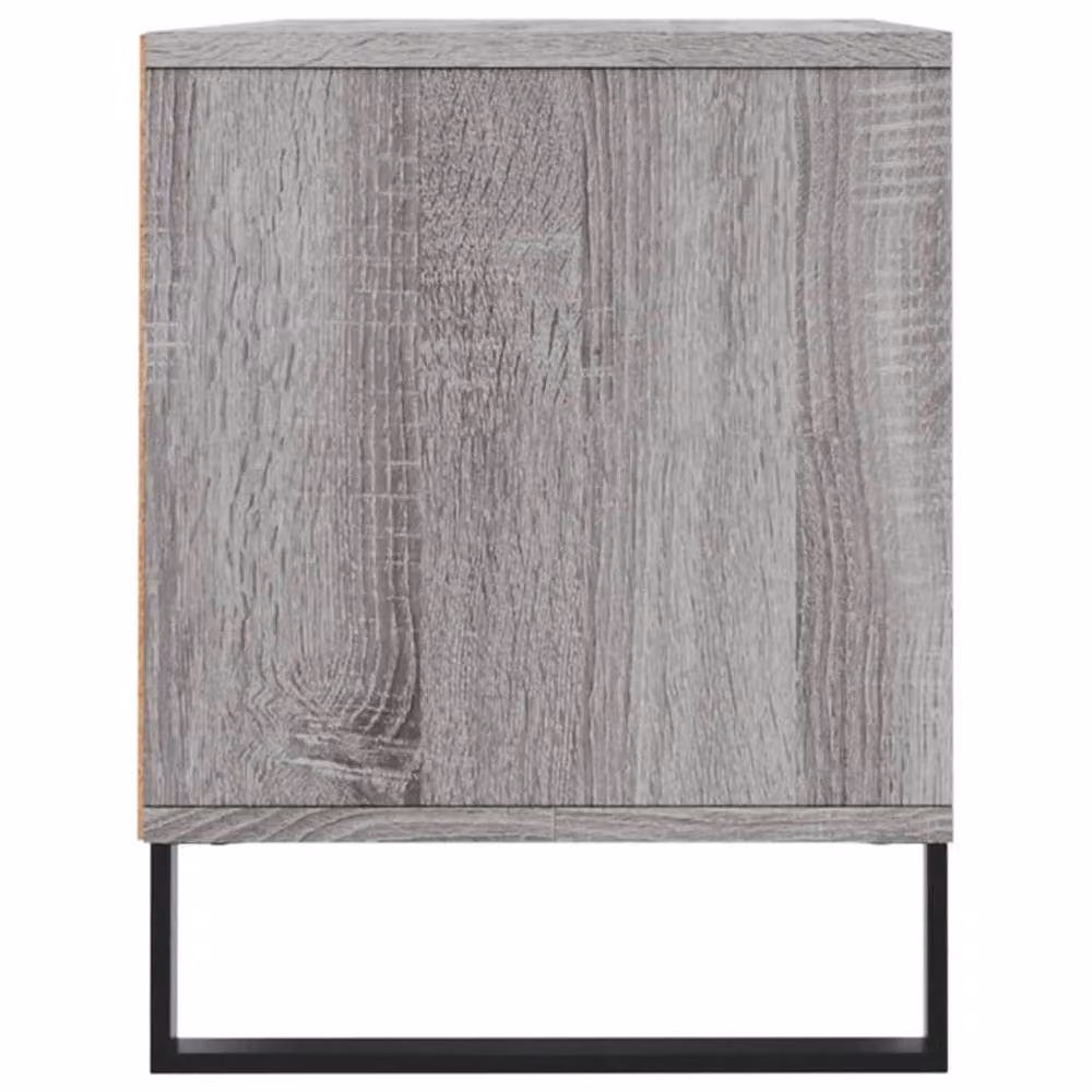Berkfield Home Grey Sonoma TV Cabinet in Engineered Wood W/D/H: 100 x 34.5 x 44.5 cm – 3