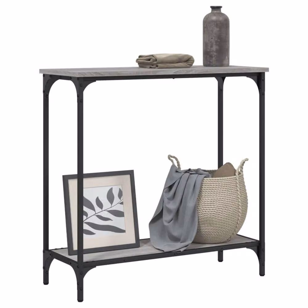 Berkfield Home Grey Sonoma Console Table, W/D/H: 75 x 30.5 x 75 cm – 3