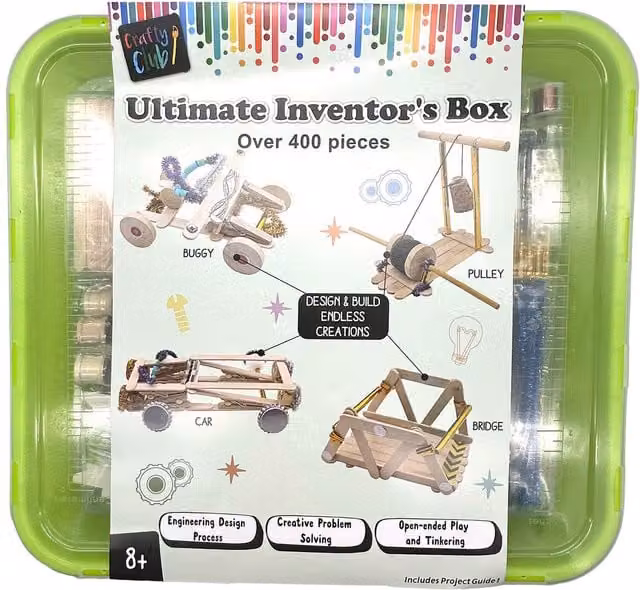 Crafty Club Ultimate Inventors Box for Children, Multicolour