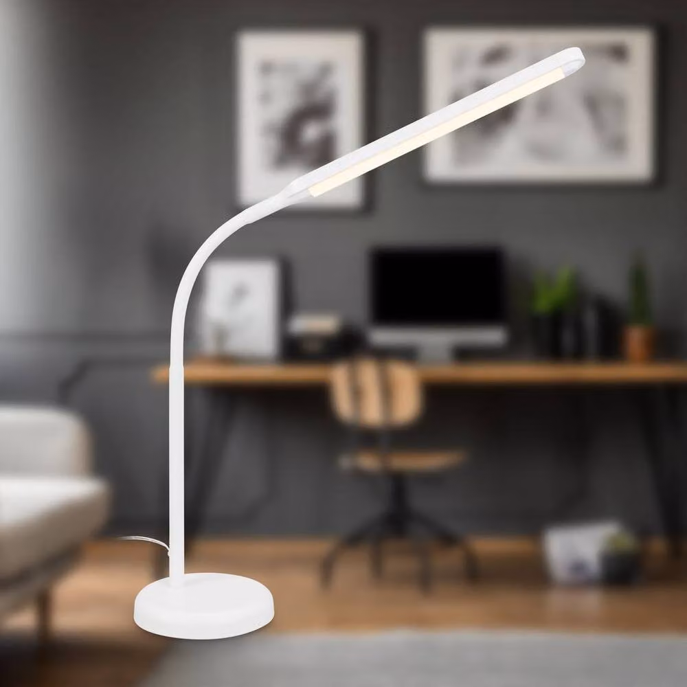 Briloner LED Table Lamp with Touch Control, Dimmable and Adjustable, Warm White, White – 2