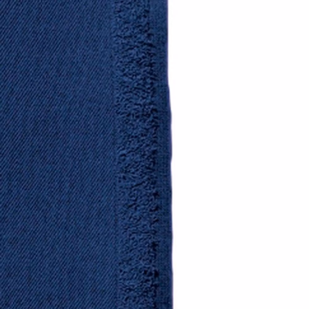 SOL'S Bayside 50 Cotton Terrycloth Hand Towel in Blue with Hanging Loop – 2