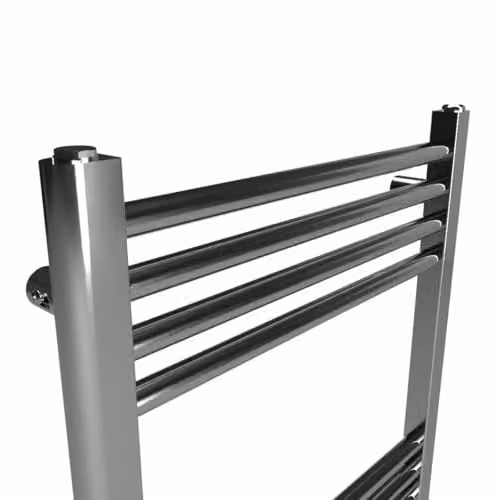 Lux Heat Chrome Ladder Towel Radiator, Silver, H x W: 160 x 60 cm – 3