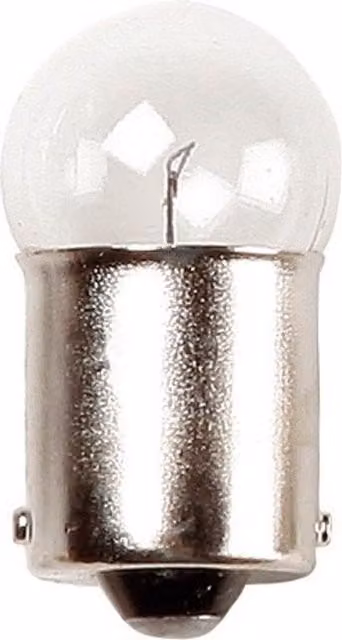 Ring R5W 5W Silver Side Tail Bulbs, Pack of 2