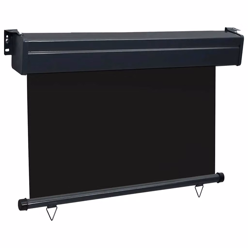 Berkfield Home Balcony Side Awning in Black, W/H: 85 x 250 cm – 3
