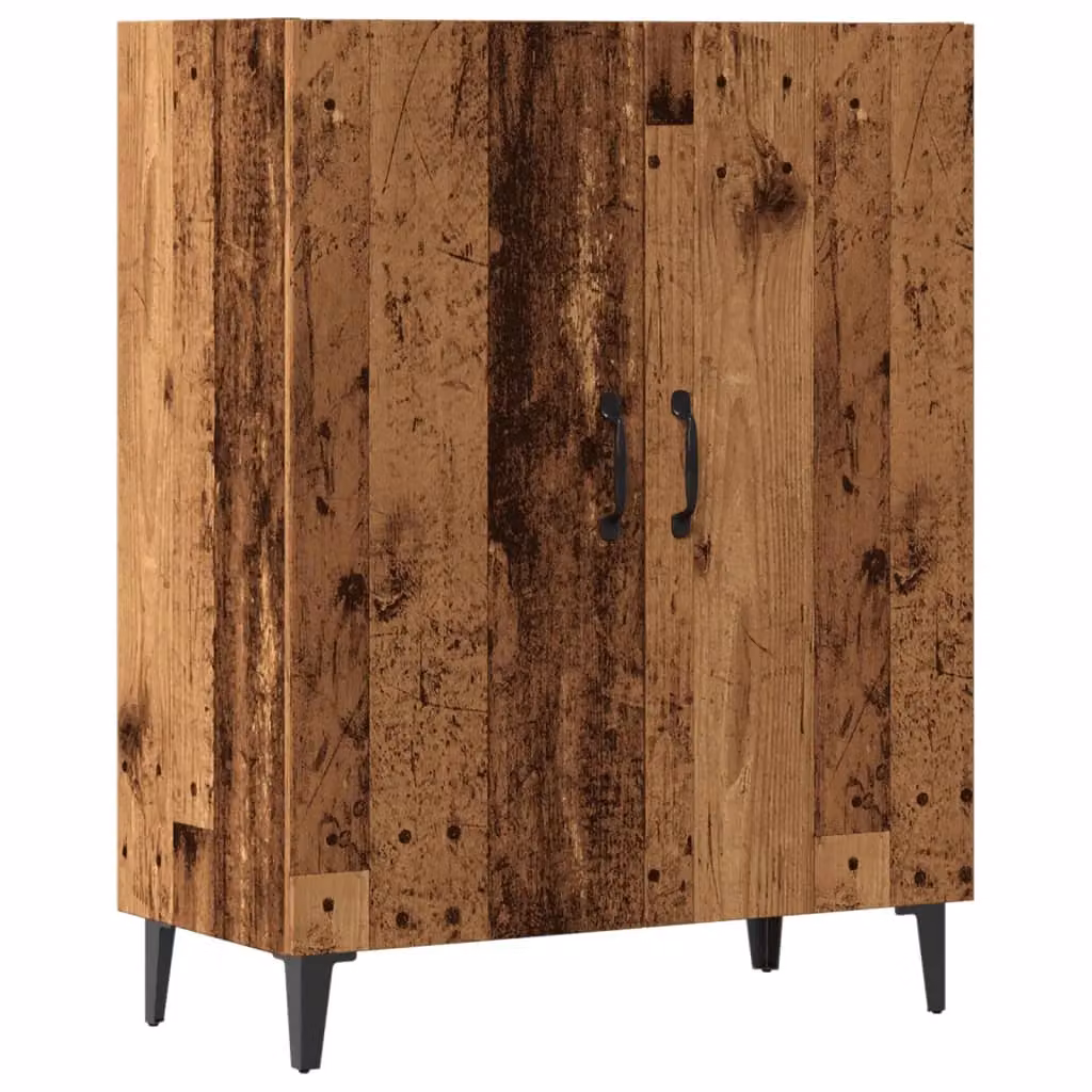 Berkfield Home Classic Sideboard in Old Wood Brown, W/D/H: 70 x 34 x 90 cm – 2