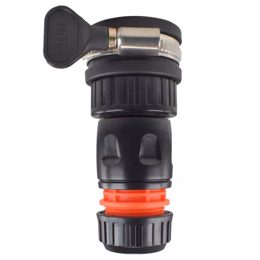 SPETLEK Adjustable Rubber Tap Connector, Black – 3
