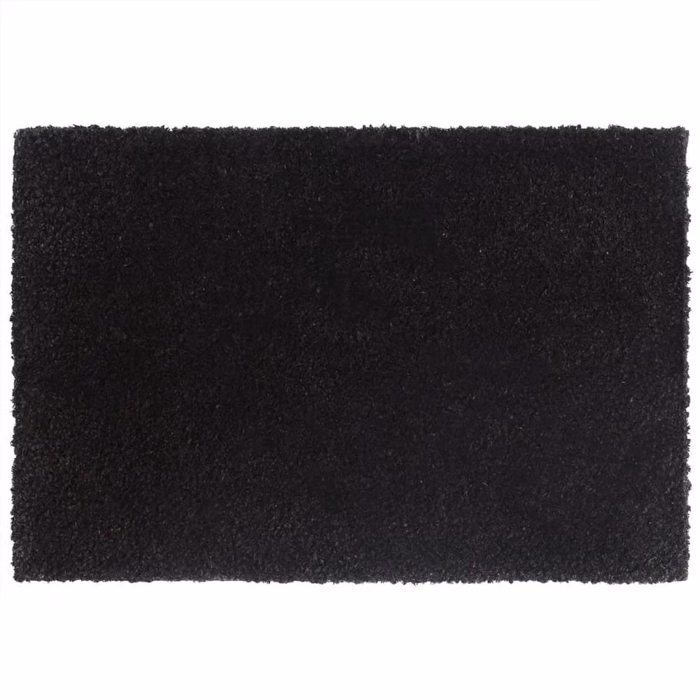 Berkfield Home Black Tufted Coir Door Mat, W/D: 60 x 40 cm – 2