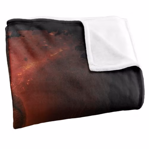 Warner Bros. The Lord Of The Rings You Shall Not Pass Super Soft Fleece Throw Blanket, Multicolour, W: 152 cm, D: 127 cm – 2