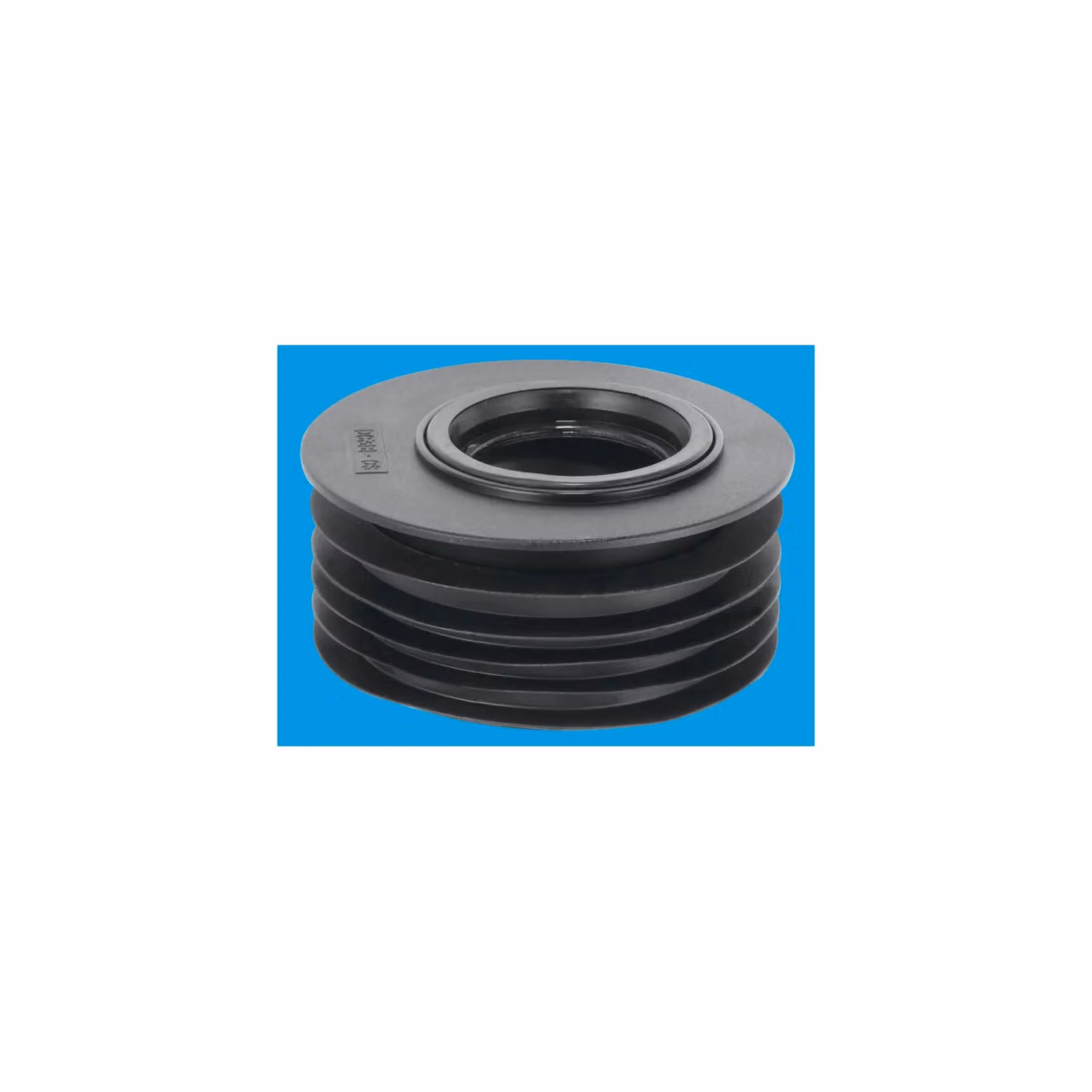 McAlpine Black Plastic 110mm Offset Drain Reducer Connector – 2