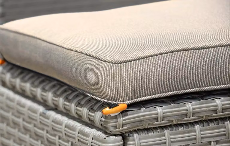 MINT Essentials Barcelona Lounge Set Replacement Cushion Covers, Beige