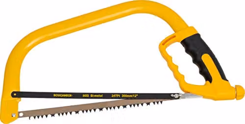 Roughneck Yellow Bow Hacksaw 300mm