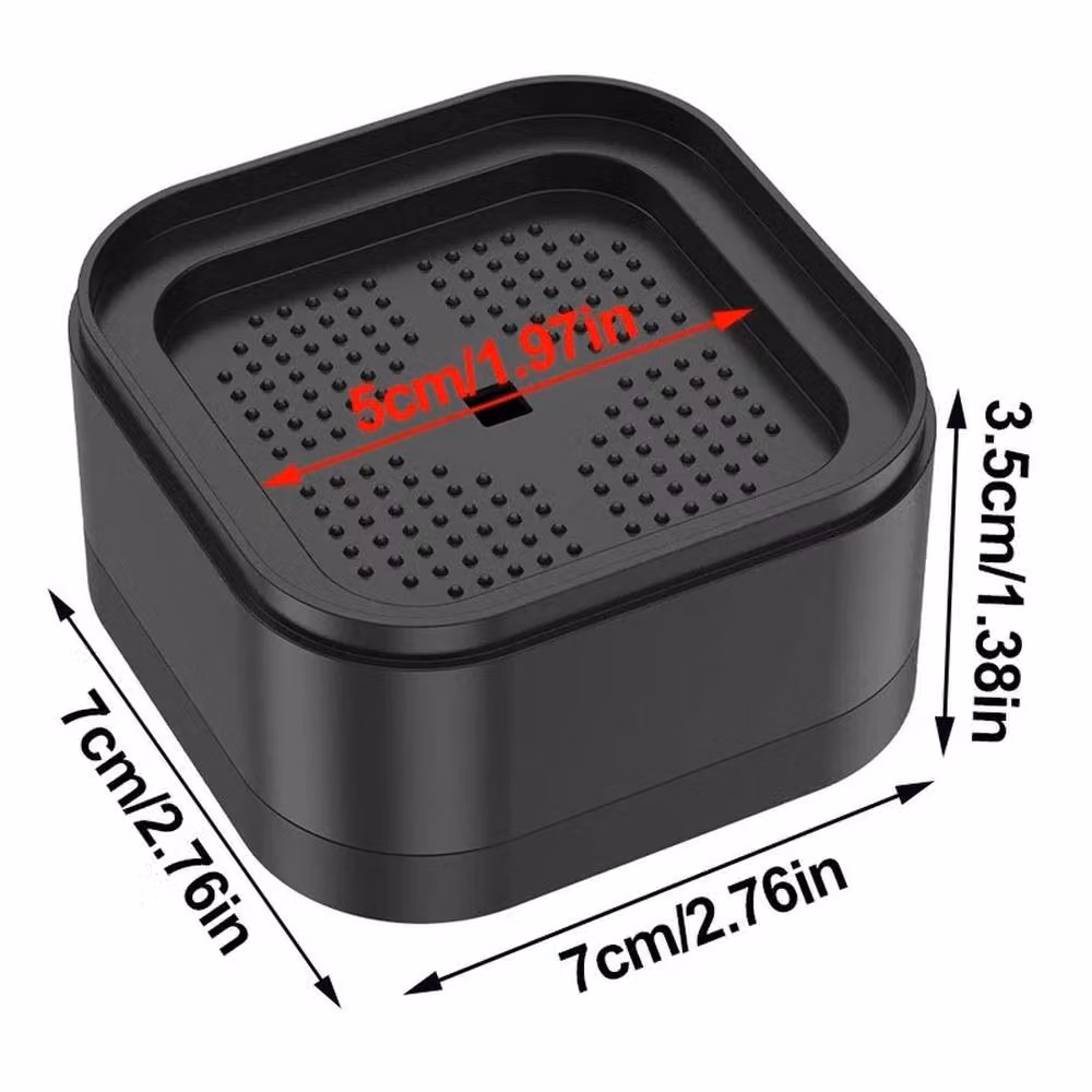 PAWNORA 16-Piece Black Plastic Bed Furniture Risers – 2