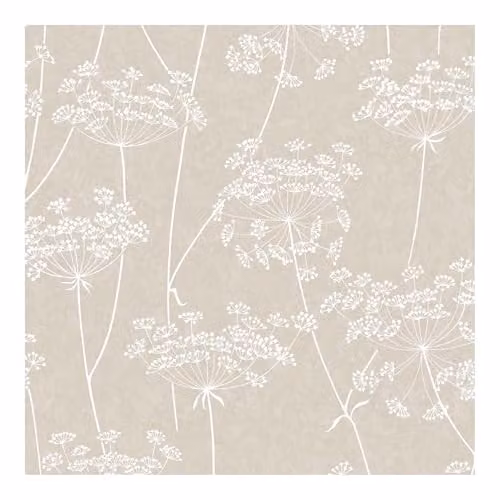 Superfresco Easy Botanical Floral Wallpaper in Beige
