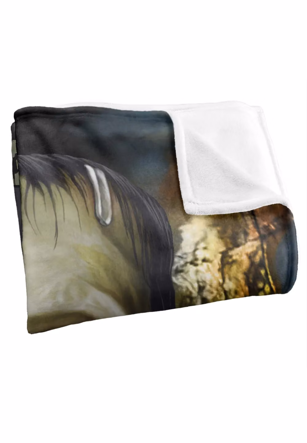 Universal Monsters Frankenstein Head Super Soft Silky Touch Throw Blanket, White, W: 152 cm, D: 127 cm – 3