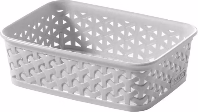 Curver My Style Natural Fibre Effect Tray in Grey