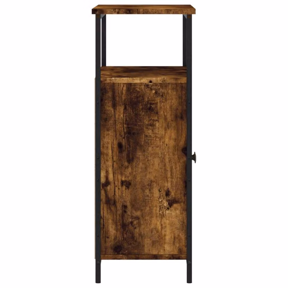 Berkfield Home Smoked Oak Sideboard in Brown, W/D/H: 70 x 30 x 80 cm – 5