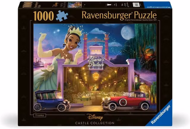 Disney Castle Collection Tiana 1000 Piece Jigsaw Puzzle, Multicolour