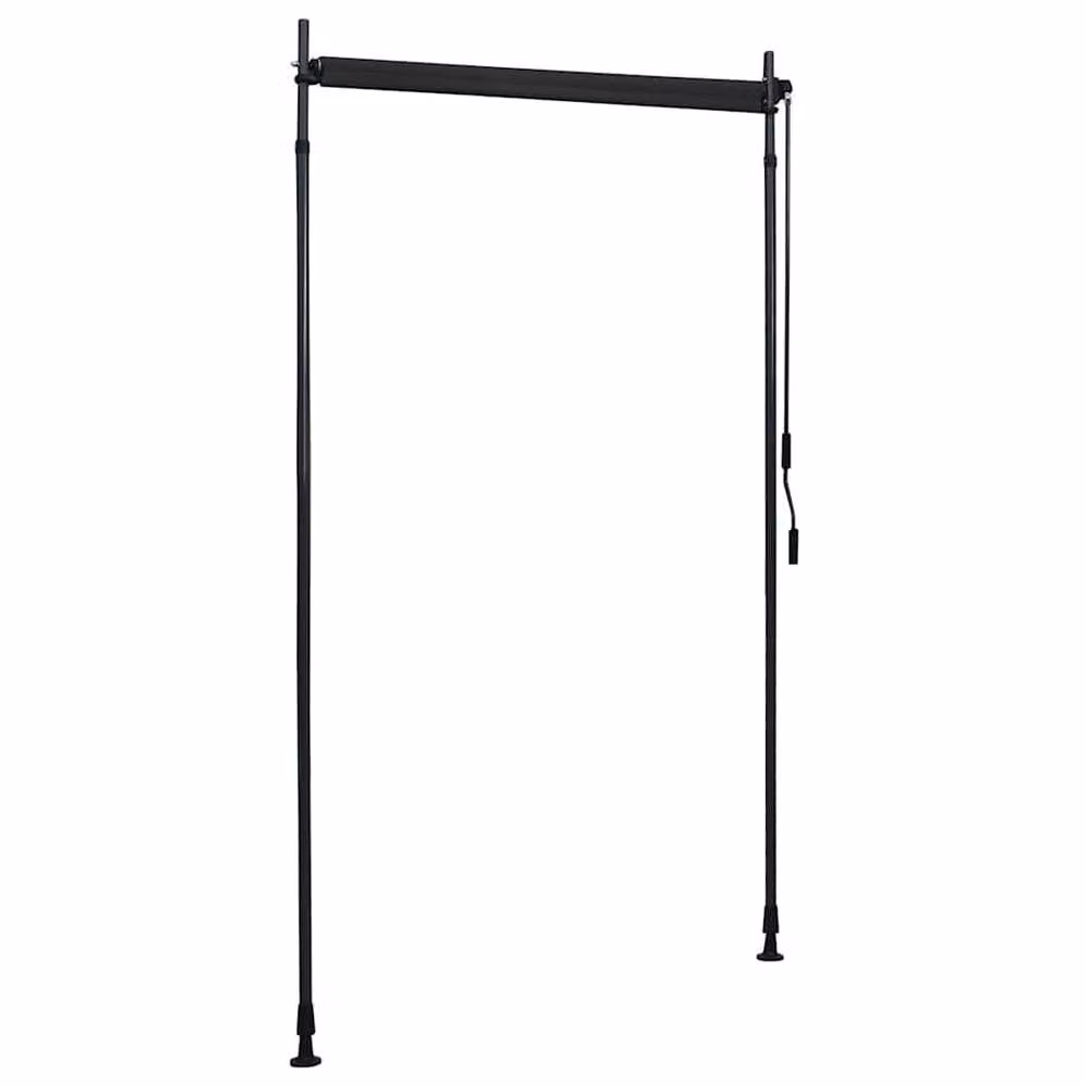 Berkfield Home Outdoor Roller Blind in Anthracite Black, W/H: 120 x 270 cm – 3
