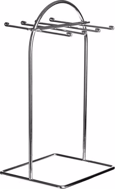 Premier Housewares Horizon 32 Piece Stainless Steel Wire Cutlery Rack, Silver, W/D/H: 11.5 x 13 x 25 cm