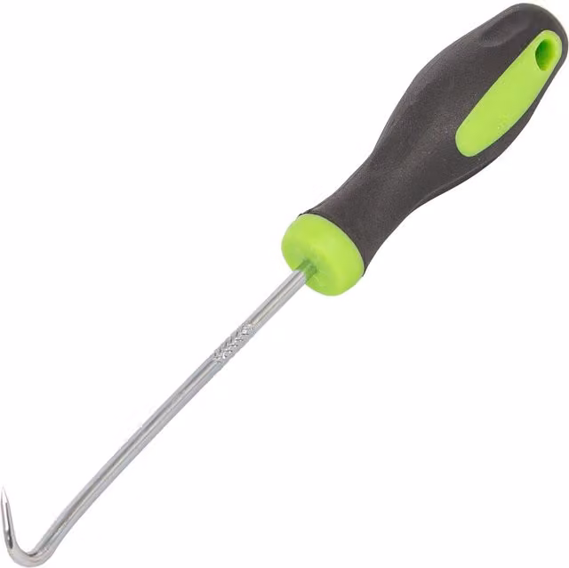 Harbour Housewares Metal Weed Membrane Peg Remover in Black