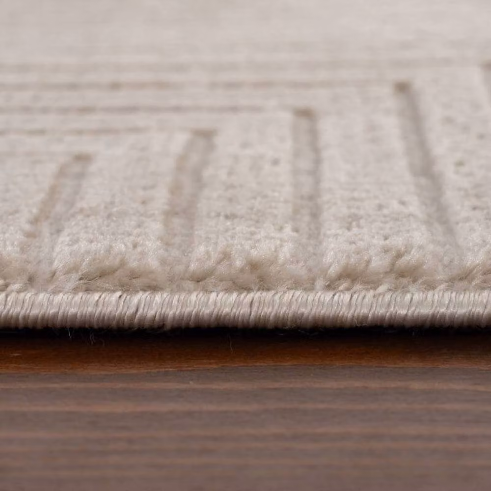 THE RUGS Carmel Geometric Area Rug in Beige, W: 160 cm, D: 230 cm – 3