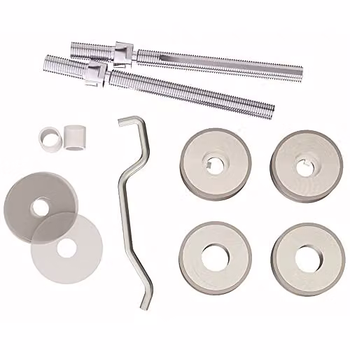 Loops Back to Back Pull Handle Fixing Pack Set in Brushed Satin Stainless Steel, 19mm Diameter
