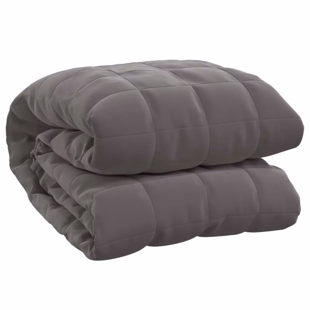 Berkfield Home Grey Weighted Blanket, W: 220 cm, D: 240 cm, 11 kg – 2
