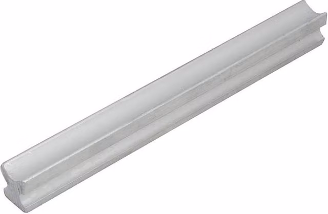 Faithfull 15mm Aluminium Guide in Silver