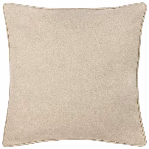 Furn Beige Polyester Square Cushion W/D/H: 45 x 45 x 45 cm