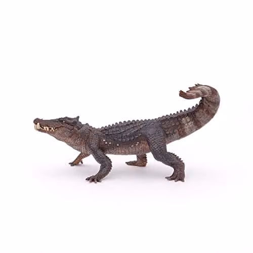 Papo Kaprosuchus Dinosaur Figure, Brown and Multicolour, Dinosaurs Collection