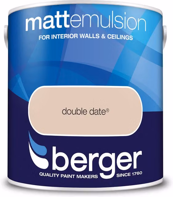 Berger Matt Emulsion Dispersion in Double Date Beige