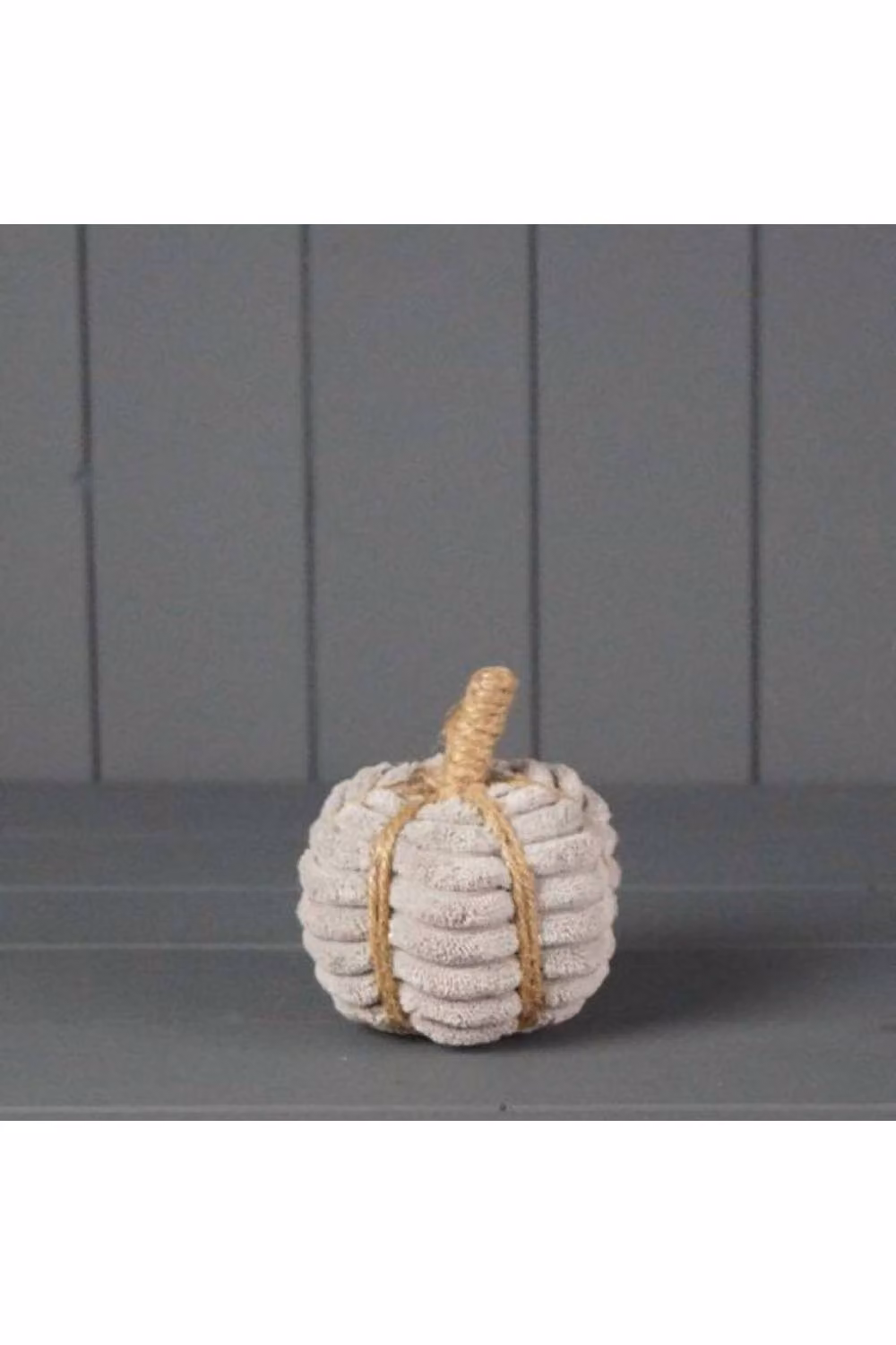 KDMD Grey Fabric Pumpkin Tabletop Decoration – 2