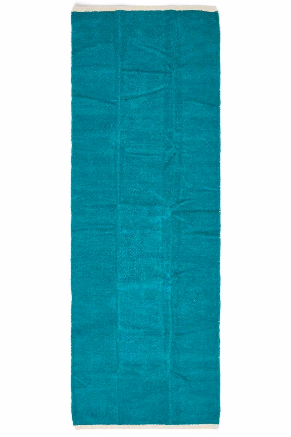 Homescapes Green Plain Chenille Hallway Runner, W/L: 66 x 200 cm – 2