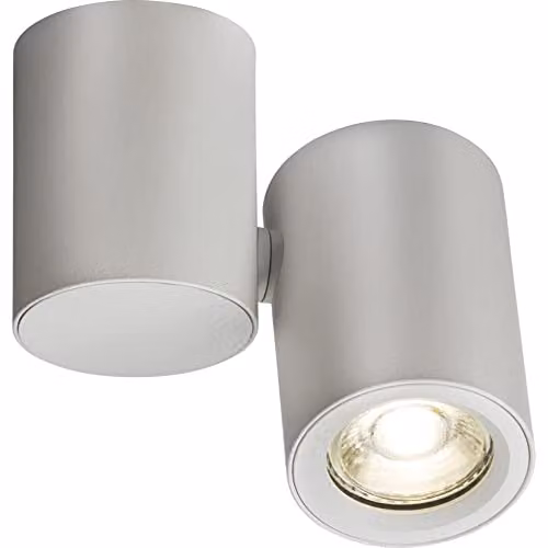 Netlighting Knightsbridge Dee Round Surface Adjustable White Spotlight